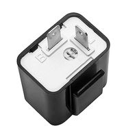 Adjustable 2 PIN 12V Motorcycle Indicator Turn Signal Flasher Relay Perfect Fit for Honda Grom Yamaha Harley etc. Motorcycle LED Indicator Light