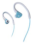 Pioneer Ironman Sweat-Resistant Sports Earphones, Aqua White SE-E3M(GR)