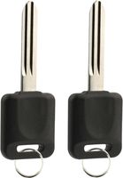KeylessOption 2 Replacement Uncut Ignition Chipped Key Transponder Blank for Nissan Infiniti 46 Chip