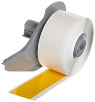 Brady M71C-1000-595-YL BMP71 Tape B-595 Indoor/Outdoor Vinyl Film Size: 1" x 50'YL 1/Each