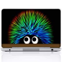 Meffort Inc 15 15.6 Inch Laptop Notebook Skin Sticker Cover Art Decal (Included 2 Wrist pad) - Cute Porcupine Design