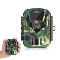 TOGUARD Mini Trail Camera FHD 1080P 12MP Game Camera 2" LCD Screen Small Hunting Trap Camera with IR Night Vision 120° Wide Angle Waterproof Video Camera for Wildlife Monitoring and Home Observation