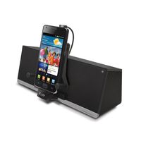 iLuv MobiDock 3.5mm Aux Stereo Speaker Dock with Micro-USB Charging