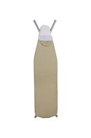 Ritz Professional Ironing Board Pad & Cover Set. Treated Cotton Cover & Thick 100% Natural Cotton Pad, Fits Standard Sized 54" Ironing Boards
