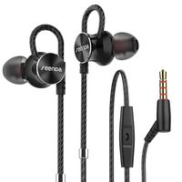 Earphones with Microphone, Seenda Noise Isolation HD Stereo Sound in-Ear Headphones with 3.5mm Jack