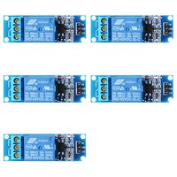 XCSOURCE 5PCS 5V/9V/12V/24V 1 Channel Relay Shield Module Optocoupler for PIC AVR DSP ARM Arduino TE213