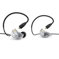 Brainwavz B400 Quad Balanced Armature Pro Reference Monitor Earbud Earphones with Detachable MMCX Cables