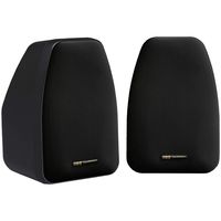 BIC AMERICA DV-32B 3 1/2" 2-Way Compact Shielded Speakers - Black