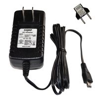 HQRP Rapid Charger for Motorola S11-Flex HD Wireless Stereo Bluetooth Headset AC Adapter Power Supply Cord [UL Listed] + Euro Plug Adapter