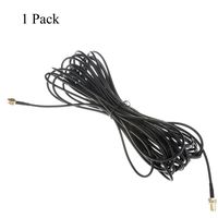 EEEKit 1-Pack 30ft WiFi Antenna SMA Extension Coaxial Cable Cord for Wireless Router Antenna SMA Male to Female Coax Adapter Connector