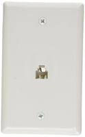 RCA TP247WH Phone Modular Wall Outlet (White)