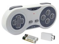 iMW Wireless Gaming Controller for NES and Super NES Classic Edition - Grey