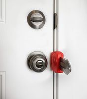 Portable Door Lock, Travel Door Lock, Hotel Motel Door Lock, Door Jammer, Apartment Security, Door Barricade, Bedroom Door Lock, Door Security Device, Porta-Lock by ToolsGold