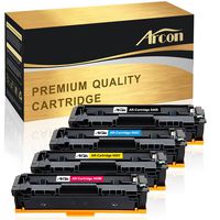 Arcon 4 Pack Compatible for HP 410A CF410A HP 410X CF410X Toner Cartridge HP Color Laserjet Pro MFP M477fnw M477fdn M477fdw M477 M452dn M452dw M452nw M452 M377dw CF411A CF412A CF413A Printer Toner Ink