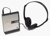 JVC XMPJ1BU Portable Minidisc Player