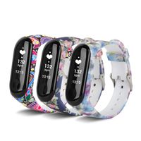 VAN-LUCKY Mi Band3 13CM-20CM Colourful Replacement for Xiaomi Mi Band 3 Strap Bracelet Replacement,Colorful Waterproof Soft Silicone Bracelet for Xiaomi Mi Band 3(No Tracker)