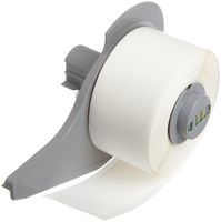 Brady M71C-1000-529 50' Length x 1" Width White Color B-529 Economy Polypropylene Tape For BMP71 Printers