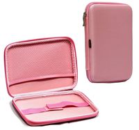 Navitech Pink Hard Protective EVA Case Cover Compatible with The SANNUO Tablet Touch 10.1 Inch | SANNUO-I 10.1 Inch 3G Phablet
