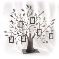 Elegance 63512 Family/Wishing Tree w/6 Hanging Picture Frame Display, Large