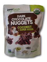 Innofoods Organic Dark Chocolate Nuggets with Coconut & Super Seeds
