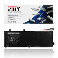 ZTHY New 56wh H5H20 Laptop Battery Replacement for Dell XPS 15 9560 9570 Precision 5520 M5520 5530 M5530 Workstation Series Notebook 451-BCBT 05041C 5041C 5D91C H5H2O 11.4V 3Cell