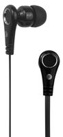 AT&T PEB01-BLK Stereo in-Ear Earbuds with Tangle-Free Cable, Black