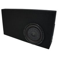 Compatible with 04-08 Ford F-150 Ext Super Cab Truck Kicker CompVT CVT10 Ported 10" Sub Box Enclosure - Final 2 Ohm