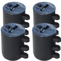 ABCCANOPY Canopy Water Weights Bag, Portable Leg Weights Canopy Weights Water Filled for Pop up Canopy Tent Gazebo, 4pcs-Pack