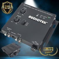 Audiotek AP100 Digital Bass Processor, Crossover for Car Subwoofer Tuners w/Knob