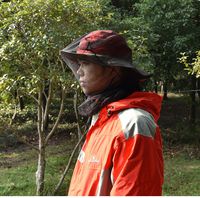 Vidillo Mosquito Head Net,4 Pack Soft Durable Heavy-Duty Fly Screen Mosquito Netting for Head, Protective Cover Mask Face from Insect Bug Bee Mosquito Gnats for Any Outdoor Lover (Black)