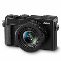 Panasonic Lumix LX100 II Large Four Thirds 21.7 MP Multi Aspect Sensor 24-75mm Leica DC VARIO-SUMMILUX F1.7-2.8 Lens Wi-Fi and Bluetooth Camera with 3in LCD, Black (DC-LX100M2) (Renewed)