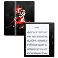 MightySkins Skin Compatible with Amazon Kindle Oasis 7" (9th Gen) - Tribal Dragon | Protective, Durable, and Unique Vinyl Decal wrap Cover | Easy to Apply, Remove, and Change Styles | Made in The USA