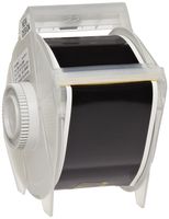 Brady 113132 GlobalMark 100' Length x 2.25" Width, B-595 Vinyl, Black Indoor/Outdoor Tape