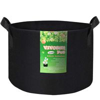 VIVOSUN 1 Pack 50 Gallon Grow Bag, Fabric Pot with Handles for Growing Vegtables and Plants