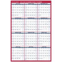 AT-A-GLANCE 2019-2020 Academic Year Wall Calendar, Jumbo, 32" x 48", Erasable, Dry Erase, Reversible, Vertical/Horizontal (PM36AP2820)