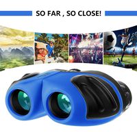 Outdoor Toys for 4-8 Year Old Boys, Compact Shockproof Binocular for Kids Gifts for 6-9 Year Old Boys Birthday Present for Kids 8x21 Blue