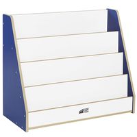 Colorful Essentials Big Book Display Stand - White/Blue