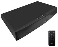 Pyle Home AZPSBV600BT Wave Base Bluetooth Tabletop Soundbar Digital Speaker System with Remote Control AUX (3.5mm) & RCA Input Jacks Black