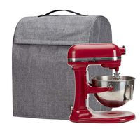 HOMEST Stand Mixer Dust Cover with Pockets Compatible with KitchenAid Bowl Lift 5-8 Quart, Grey (Patent Pending)