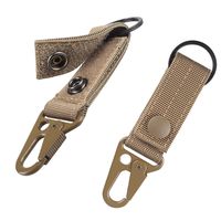 XTACER Tactical Molle Key Ring Gear Keeper (Khaki)