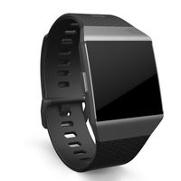 Teak - Small Black Replacement Band for Fitbit Ionic