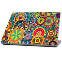 Mightyskins Skin Compatible With Microsoft Surface Laptop (2017) 13.3" - Flower Wheels | Protective, Durable, And Unique Vinyl Decal Wrap Cover | Easy To Apply, Remove, And Change Styles | Made In The Usa