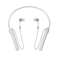 Sony - C400 Wireless Behind-Neck in Ear Headphone White (WIC400/W)