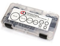 Captain O-Ring ORS Flat Face Hydraulic O-Ring Seal Kit (Buna 90 / BN90-180 Piece Kit)