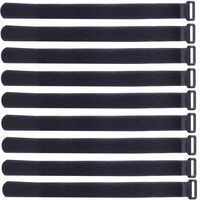 Ceeyali Reusable Hook and Loop Fastening Cable Ties Cable Straps for Home Office Tablet PC TV Electronics Wires Organizer Management (30 Pack 12 inch)