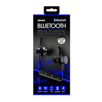 Pro Series Bltooth Earbud Size Ea Sentry Pro Series Bluetooth Earbuds With Hooks & Mic Blue