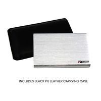 Fantom Drives External SSD 500GB USB 3.1 Gen 2 Type-C 10Gb/s - Silver - Mac - GFORCE 3.1 Portable SSD Series