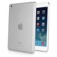 iPad mini with Retina display Case, BoxWave [Minimus Case] Slim Fit, Protective PolyCarbonate Cover for Apple iPad mini with Retina, 3 - Frosted Clear