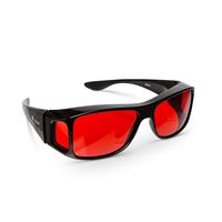 TrueDark Sleep Hacking Fitovers Blue Light Blocking Glasses - Protect Your Eyes from Harmful Junk Light