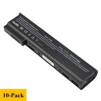 10-Pack New Laptop Battery for Hp 645 655 350 650 Probook 640 G1 G2 G0 Ca09 CA06 CA06XL Ca06055xl Series 718677-421 718678-421 718755-001 718756-001 718677-141 (11.1V 5200mah 6 Cell Li-Ion)